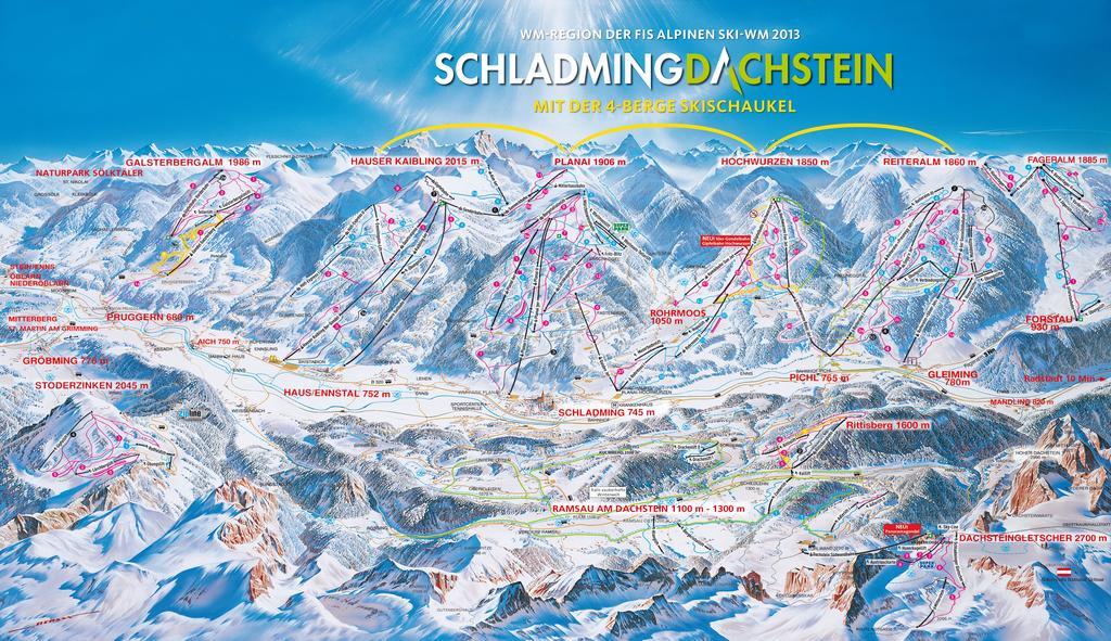 Haus Alpina Ski In & Ski Out Schladming Zewnętrze zdjęcie